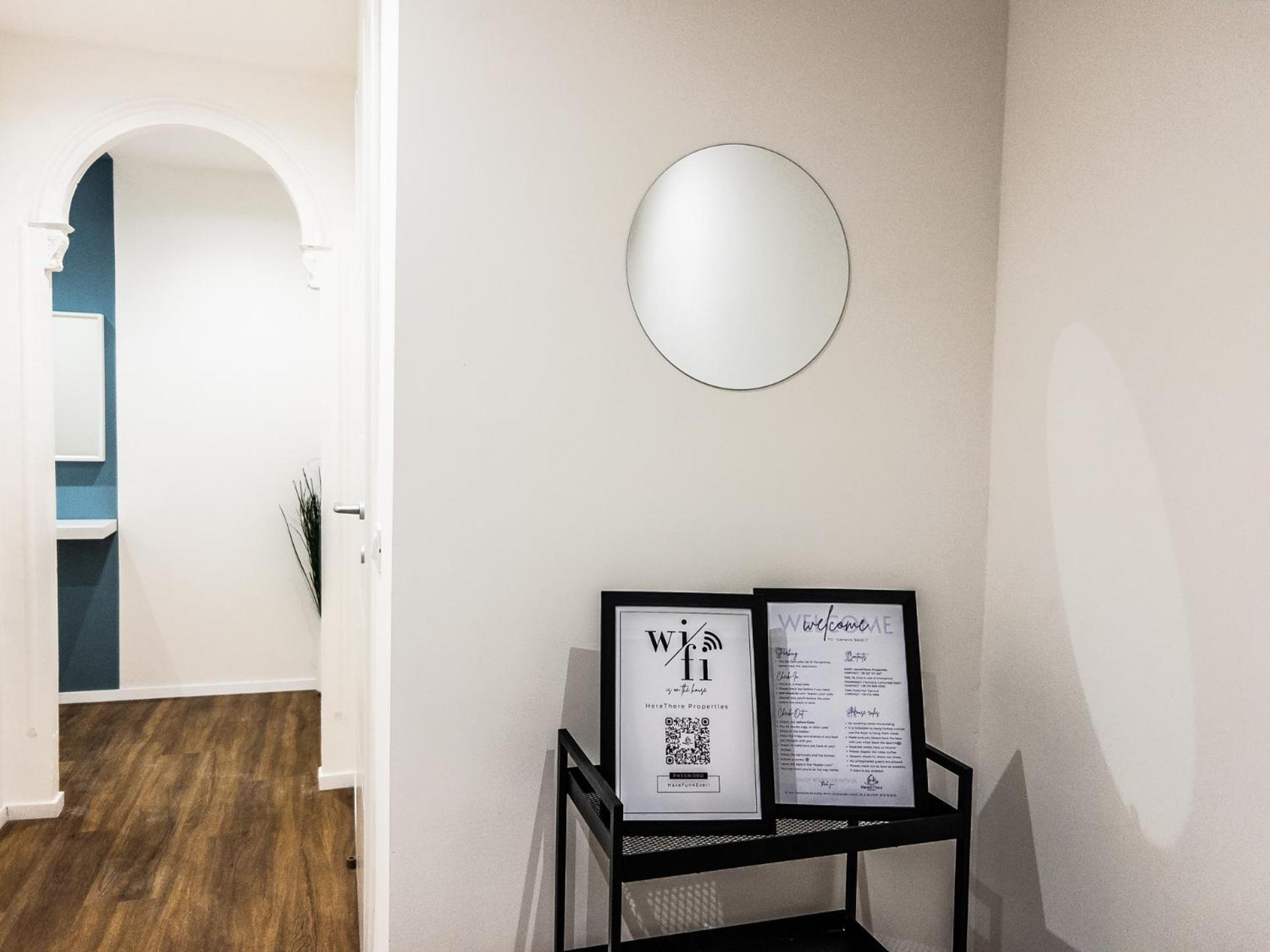 Apartment Blue - Airport 8 Min - Ac - Smart Tv *