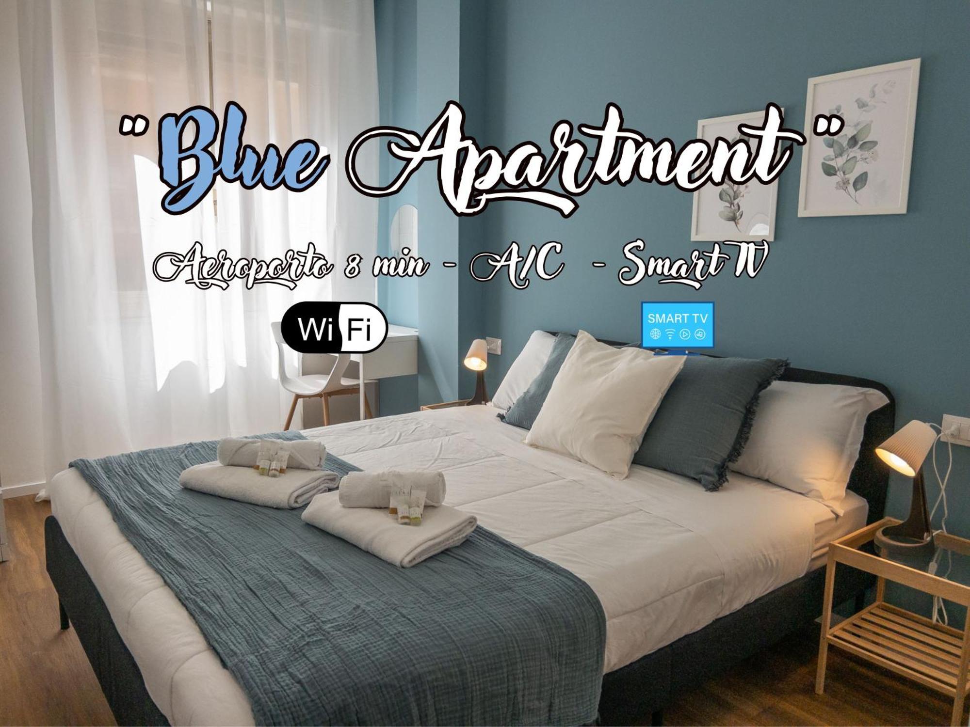 Appartement Blue - Airport 8 Min - Ac - Smart Tv *